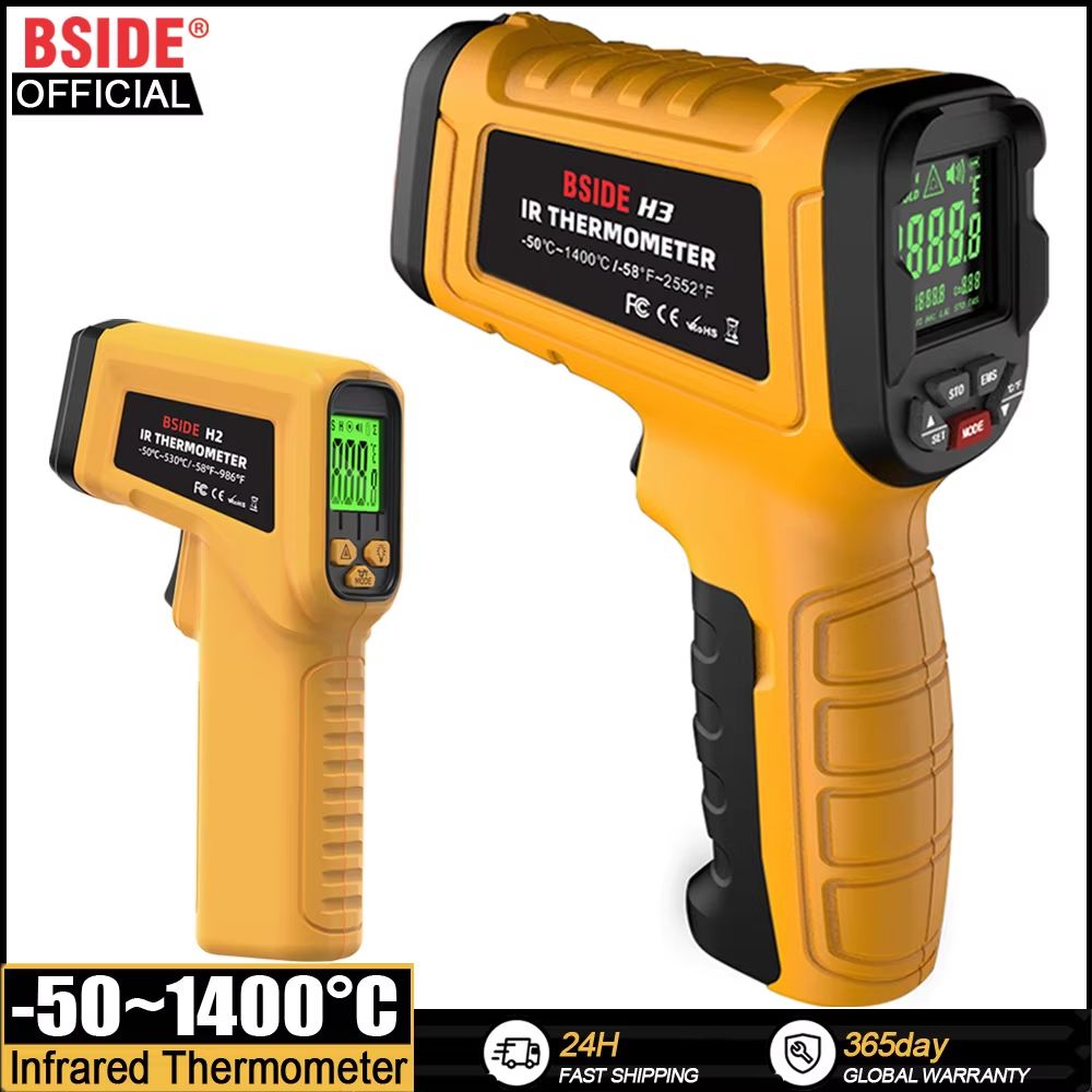 Industrial Laser Temperature - BSIDE thermomètre infrarouge H2 -50 ~