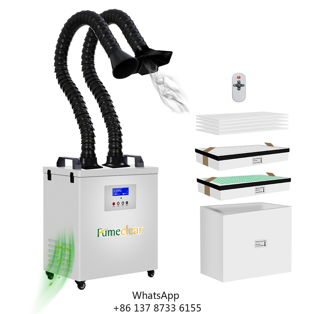 Industrial Laser Fume Extractor - Purificateur d'air d'extracteur de fumée et