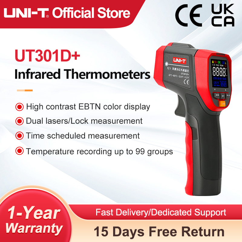 Industrial Laser Temperature - Therye.com infrarouge numérique UNI-T UT303D +