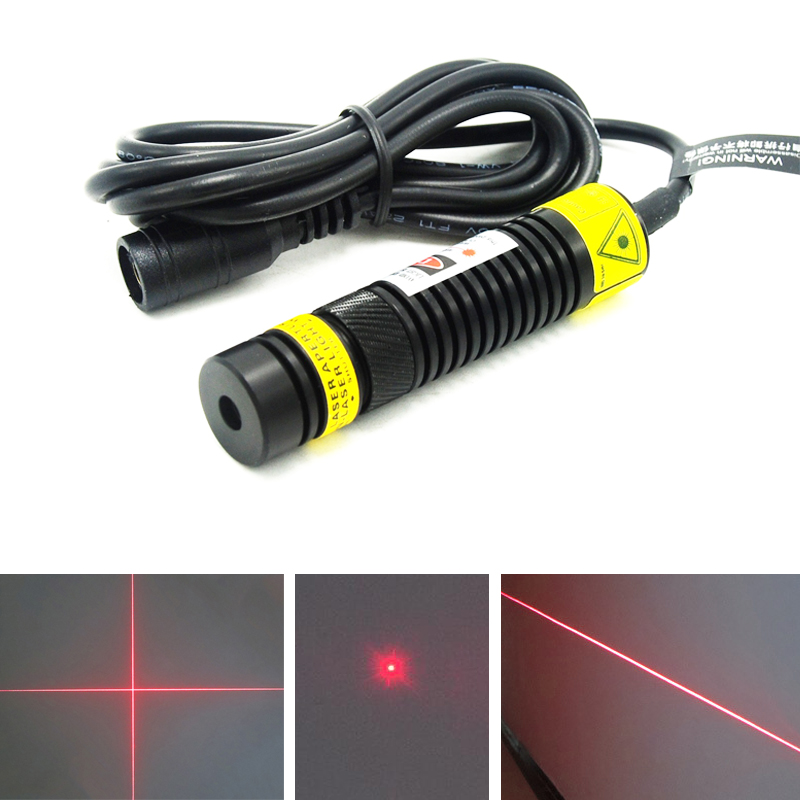 Industrial Laser Line - Module Laser rouge points/ligne/croix 650nm 50mW