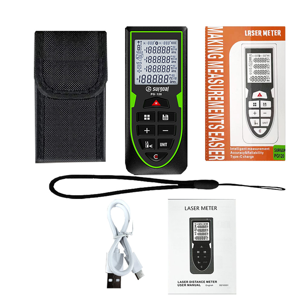 Télémètre laser vert 120m rech - Industrial Laser Tape Measure avis et prix