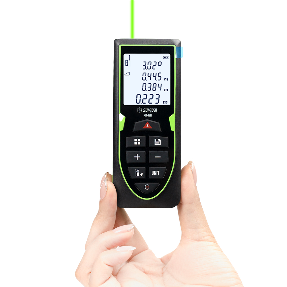 Télémètre laser vert 120m rech - Industrial Laser Tape Measure avis et prix