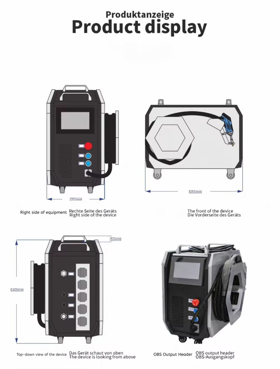 Machine de soudage laser porta - Industrial Grade Laser Welder avis et prix