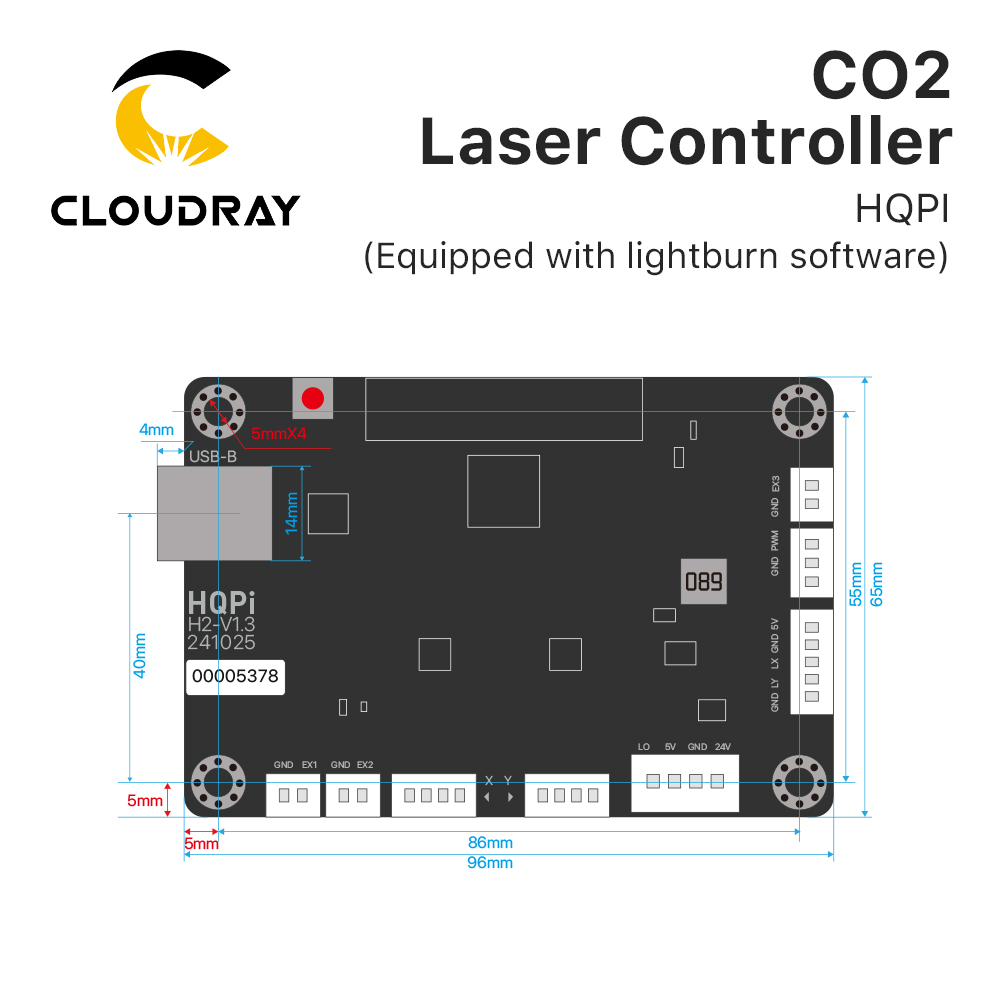 Cloudray-Contrôleur laser CO2  - Industrial Handheld Laser Engraver avis et prix