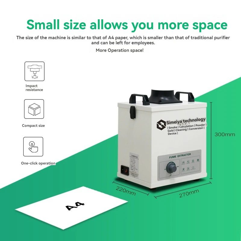 Extracteur de fumée d'air pur, - Industrial Laser Fume Extractor avis et prix