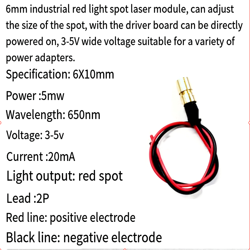 Module laser industriel 6mm, p - Industrial Laser Head avis et prix