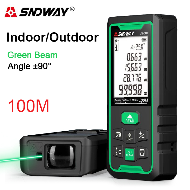 Télémètre laser vert numérique - Industrial Laser Tape Measure avis et prix