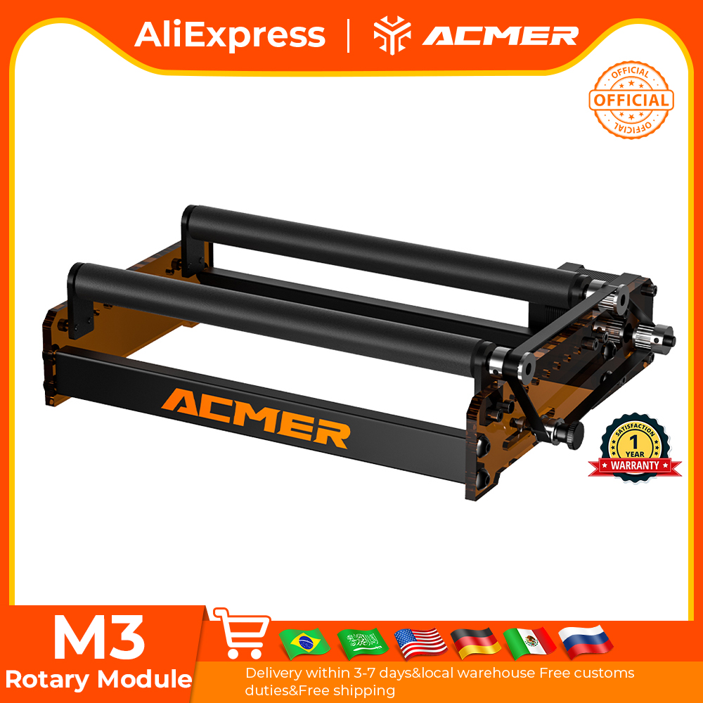 Rouleau rotatif laser ACMER M3 - Laser Engraving Software avis et prix