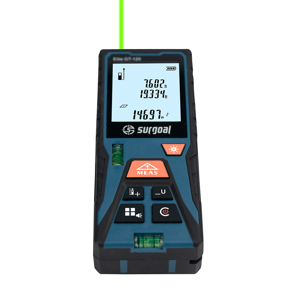 Télémètre laser vert 120 m ave - Industrial Laser Tape Measure avis et prix