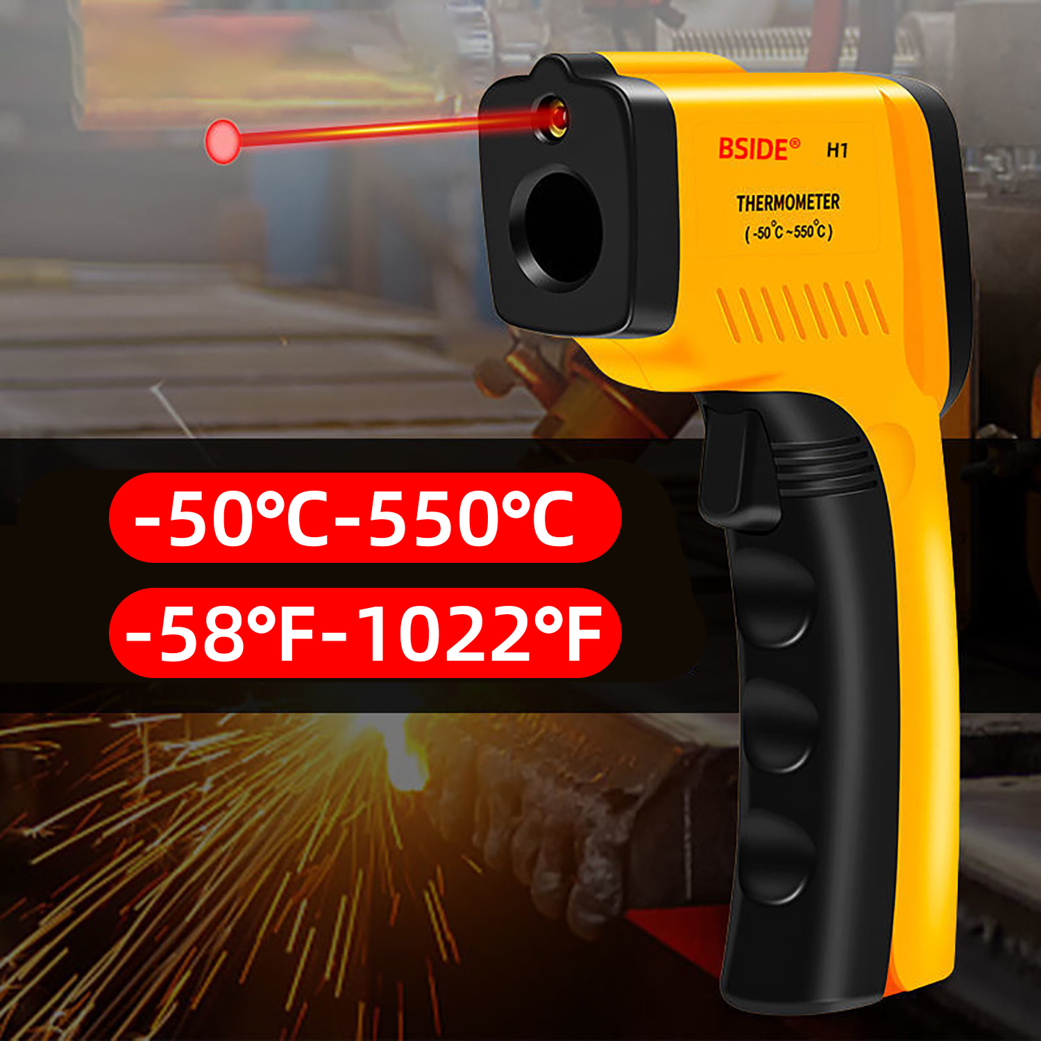 Therye.com-Pistolet laser numé - Industrial Laser Temperature avis et prix