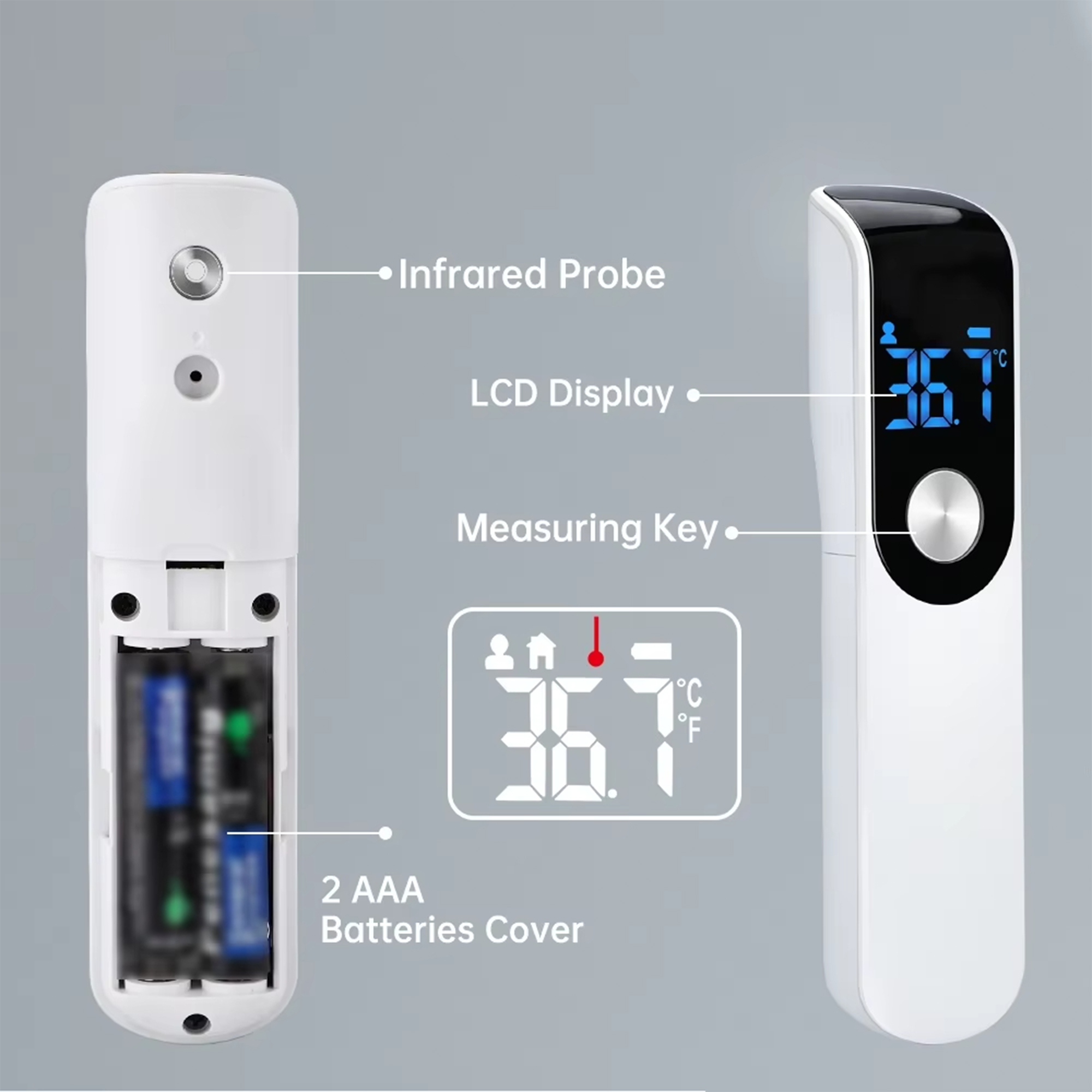 Thermomètre de fièvre infrarou - Industrial Laser Temperature avis et prix