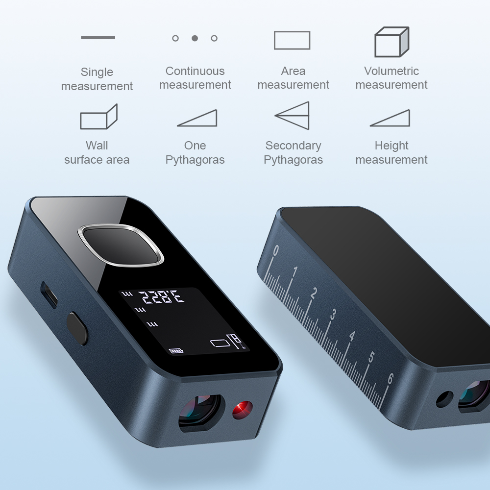 Télémètre laser intelligent 60 - Industrial Laser Tape Measure avis et prix