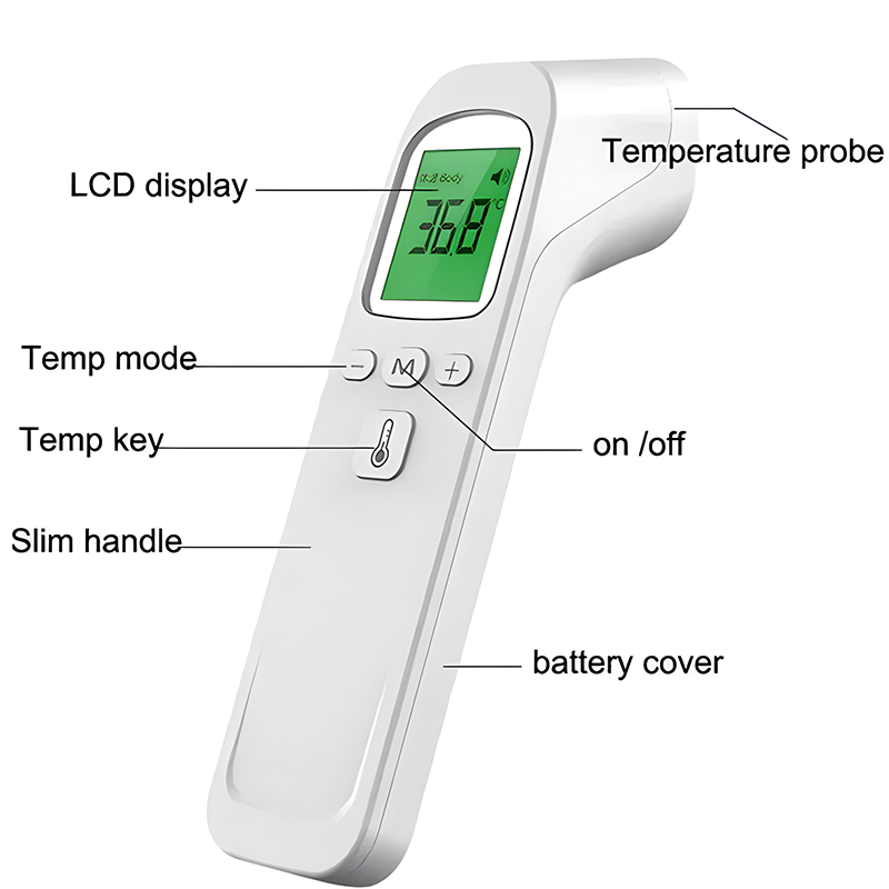 Oxymètre, thermomètre infrarou - Industrial Laser Temperature avis et prix
