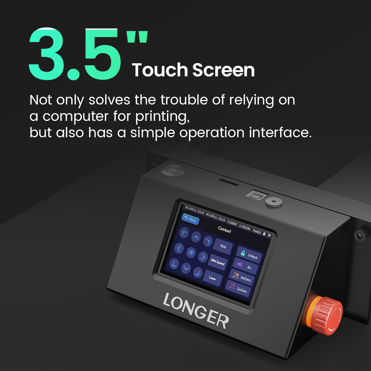 LONGER 20W 10W 5W Découpeuse e - Industrial Handheld Laser Engraver avis et prix