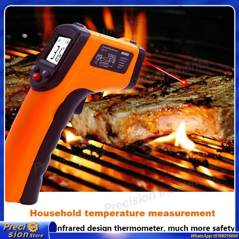 Thermomètre infrarouge sans co - Industrial Laser Temperature avis et prix