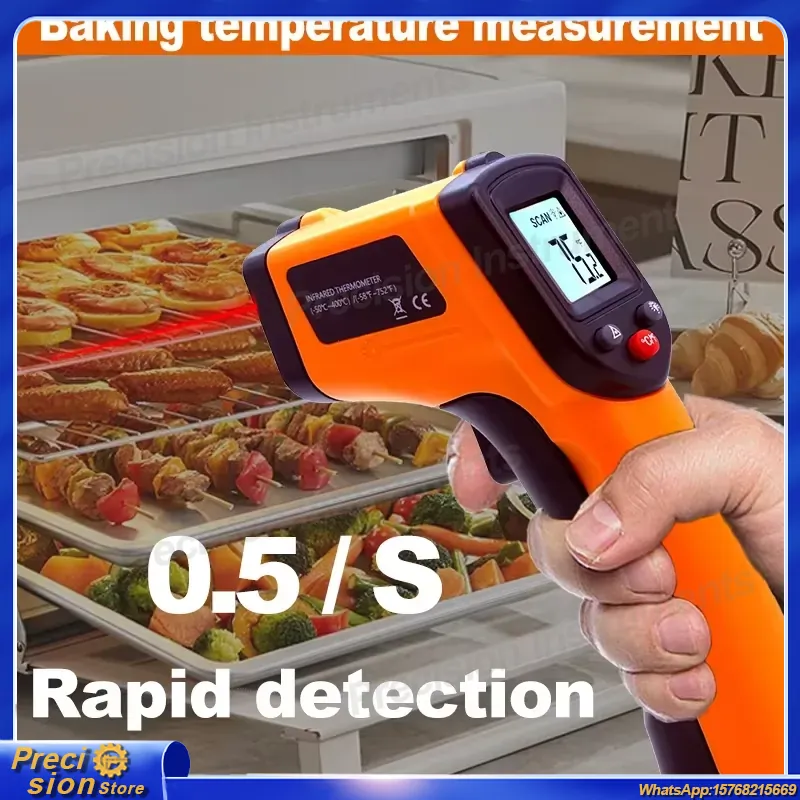 Thermomètre infrarouge sans co - Industrial Laser Temperature avis et prix